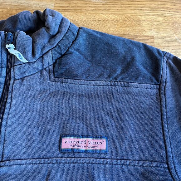 Vineyard Vines Blue Sweatshirt Pullover Men's Preppy Medium Cotton - Picture 5 of 7